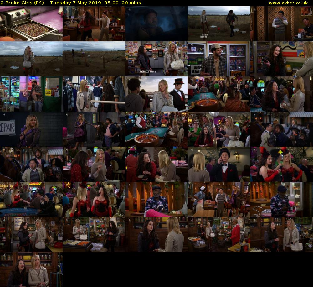 2 Broke Girls (E4) Tuesday 7 May 2019 05:00 - 05:20
