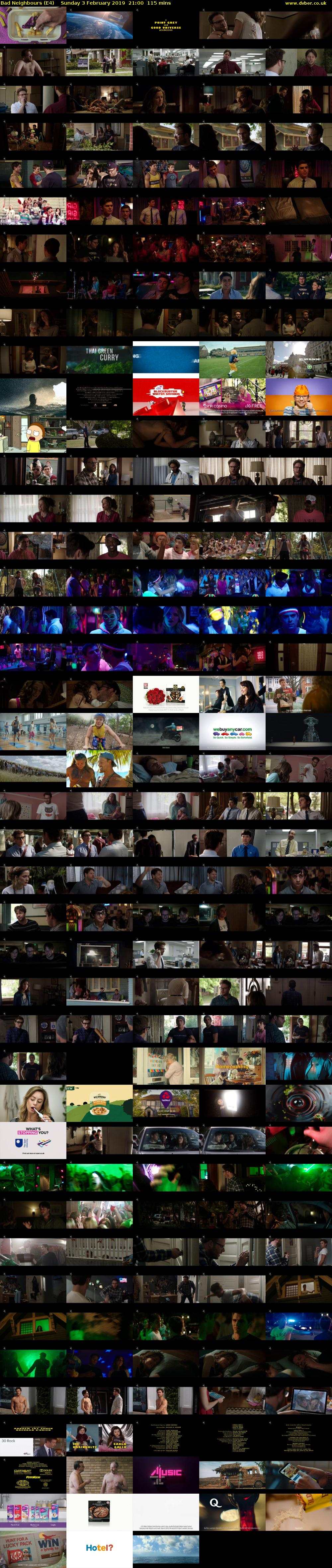 Bad Neighbours (E4) Sunday 3 February 2019 21:00 - 22:55