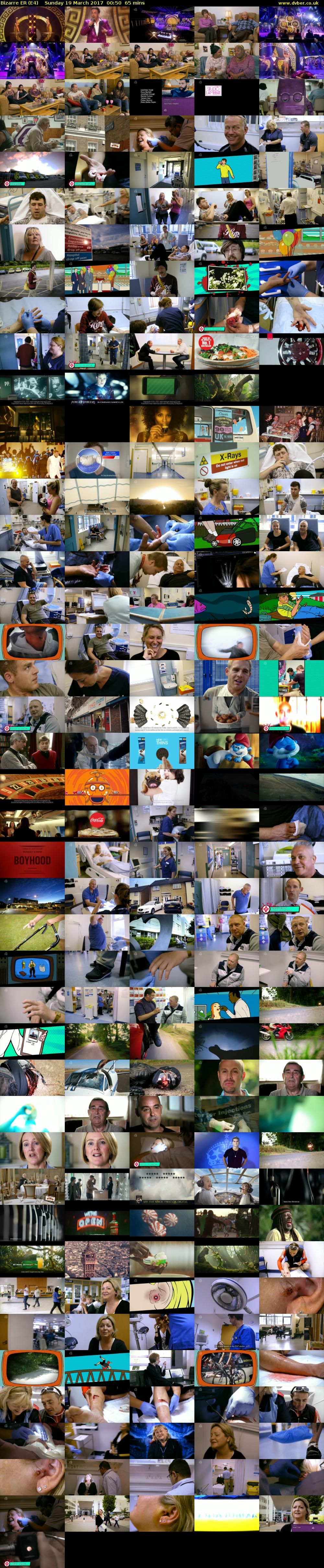 Bizarre ER (E4) Sunday 19 March 2017 00:50 - 01:55