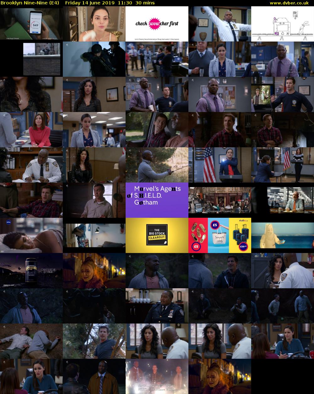 Brooklyn Nine-Nine (E4) Friday 14 June 2019 11:30 - 12:00