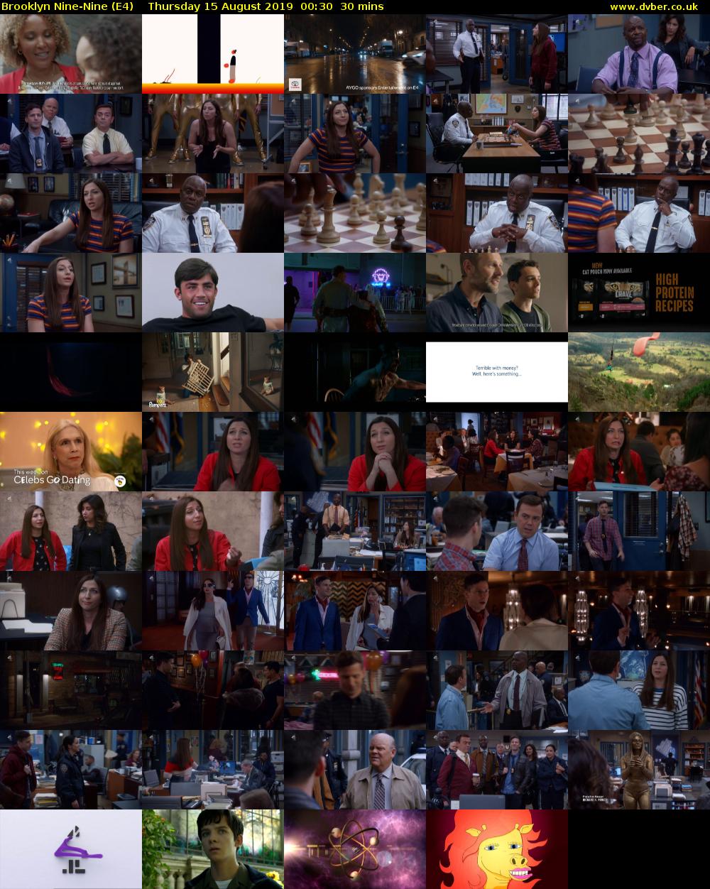 Brooklyn Nine-Nine (E4) Thursday 15 August 2019 00:30 - 01:00