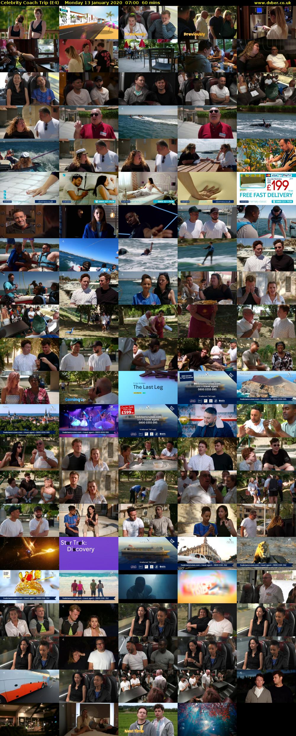 Celebrity Coach Trip (E4) Monday 13 January 2020 07:00 - 08:00