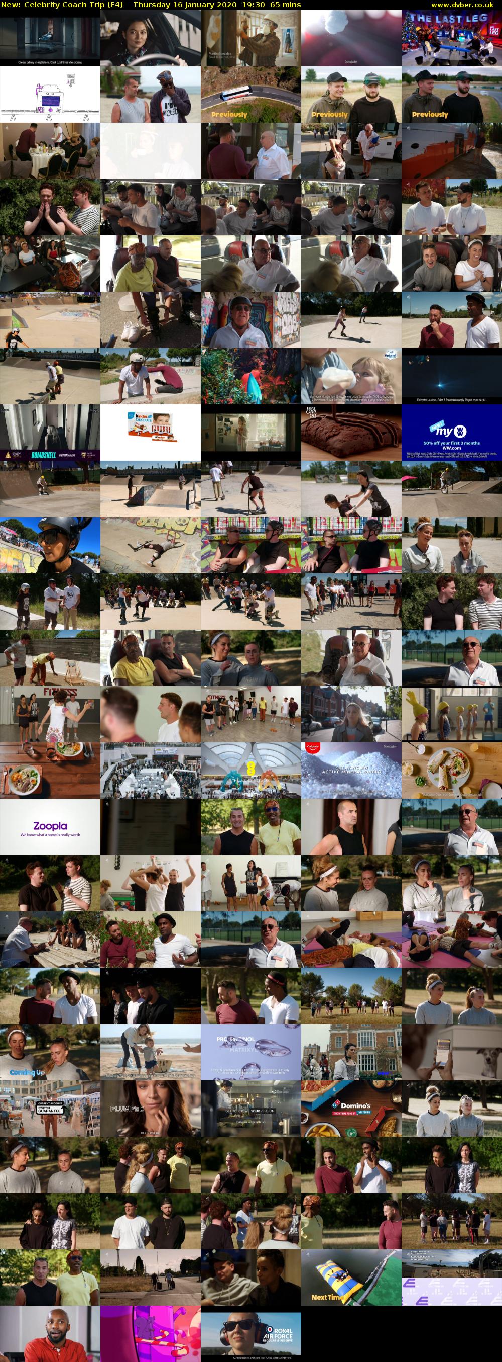 Celebrity Coach Trip (E4) Thursday 16 January 2020 19:30 - 20:35