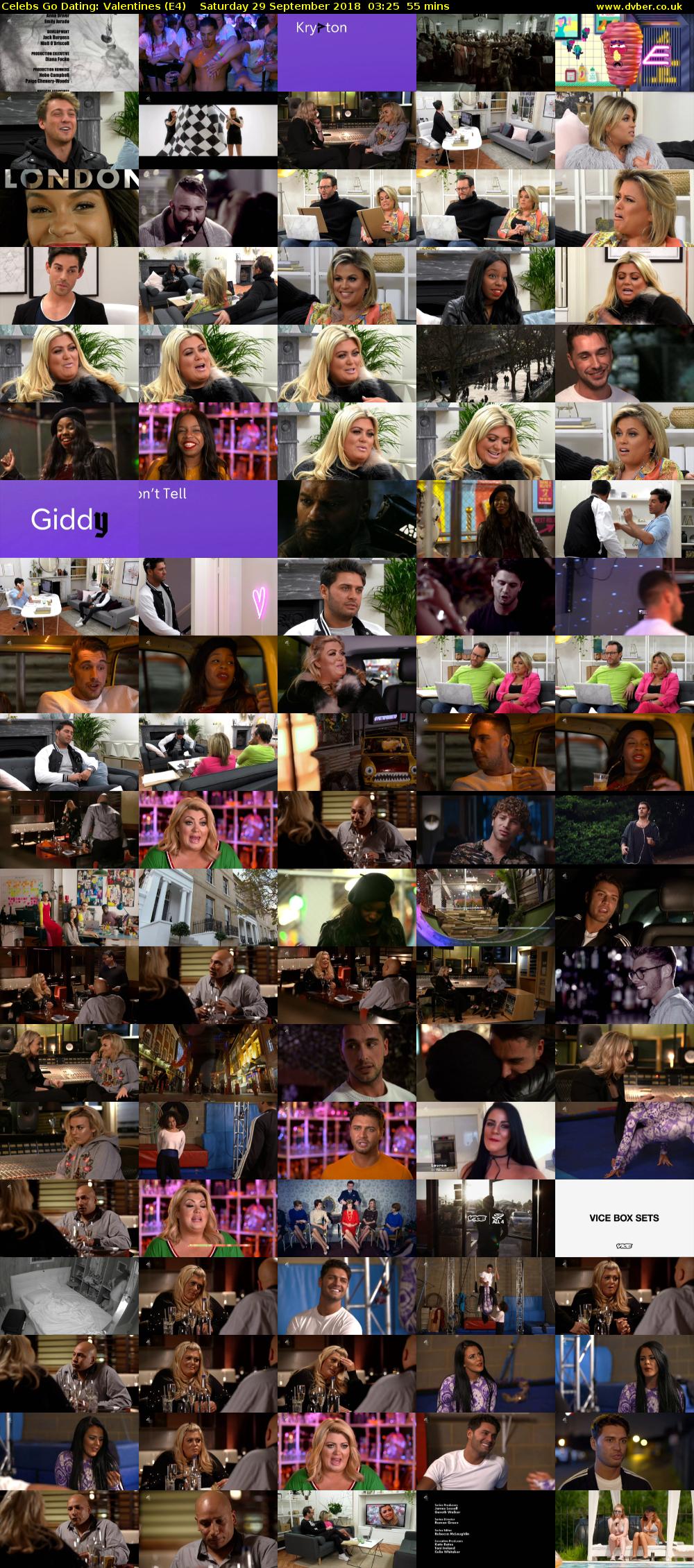 Celebs Go Dating: Valentines (E4) Saturday 29 September 2018 03:25 - 04:20