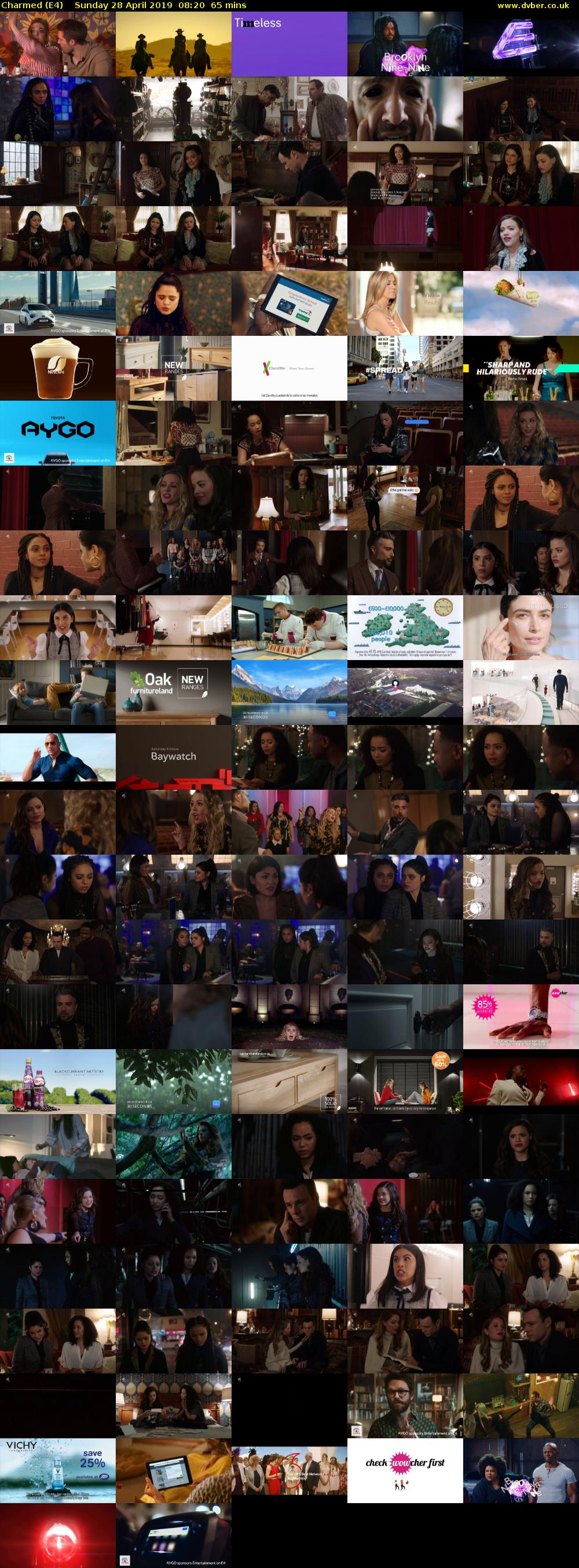 Charmed (E4) Sunday 28 April 2019 08:20 - 09:25