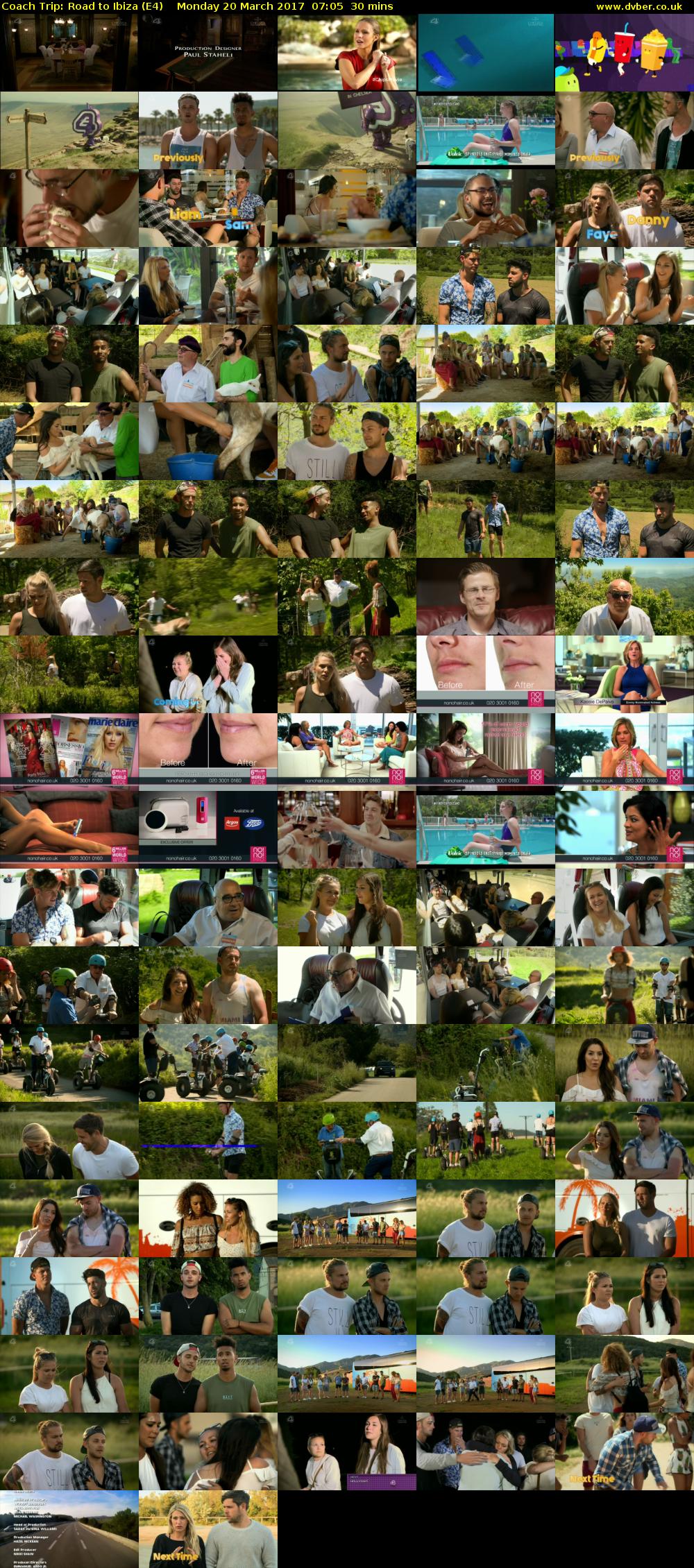 Coach Trip: Road to Ibiza (E4) Monday 20 March 2017 07:05 - 07:35