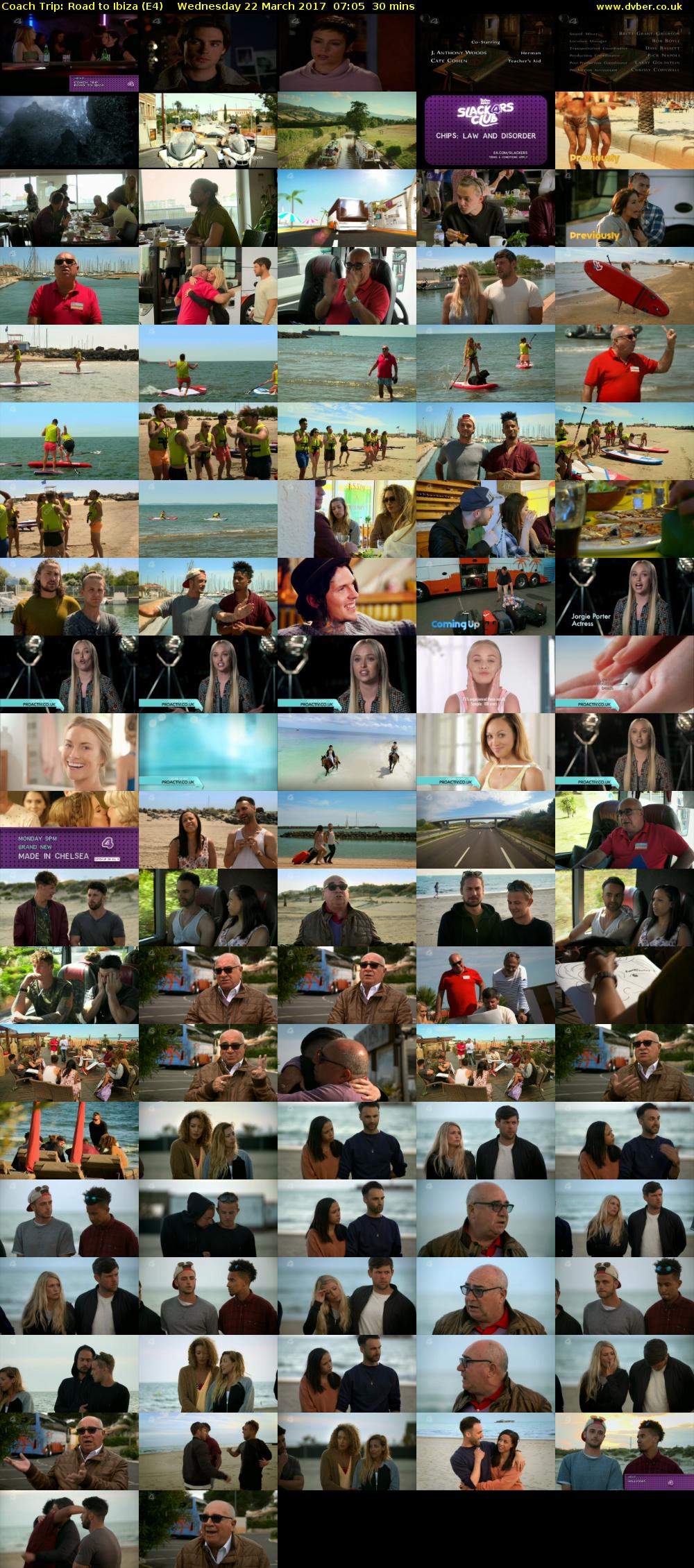 Coach Trip: Road to Ibiza (E4) Wednesday 22 March 2017 07:05 - 07:35