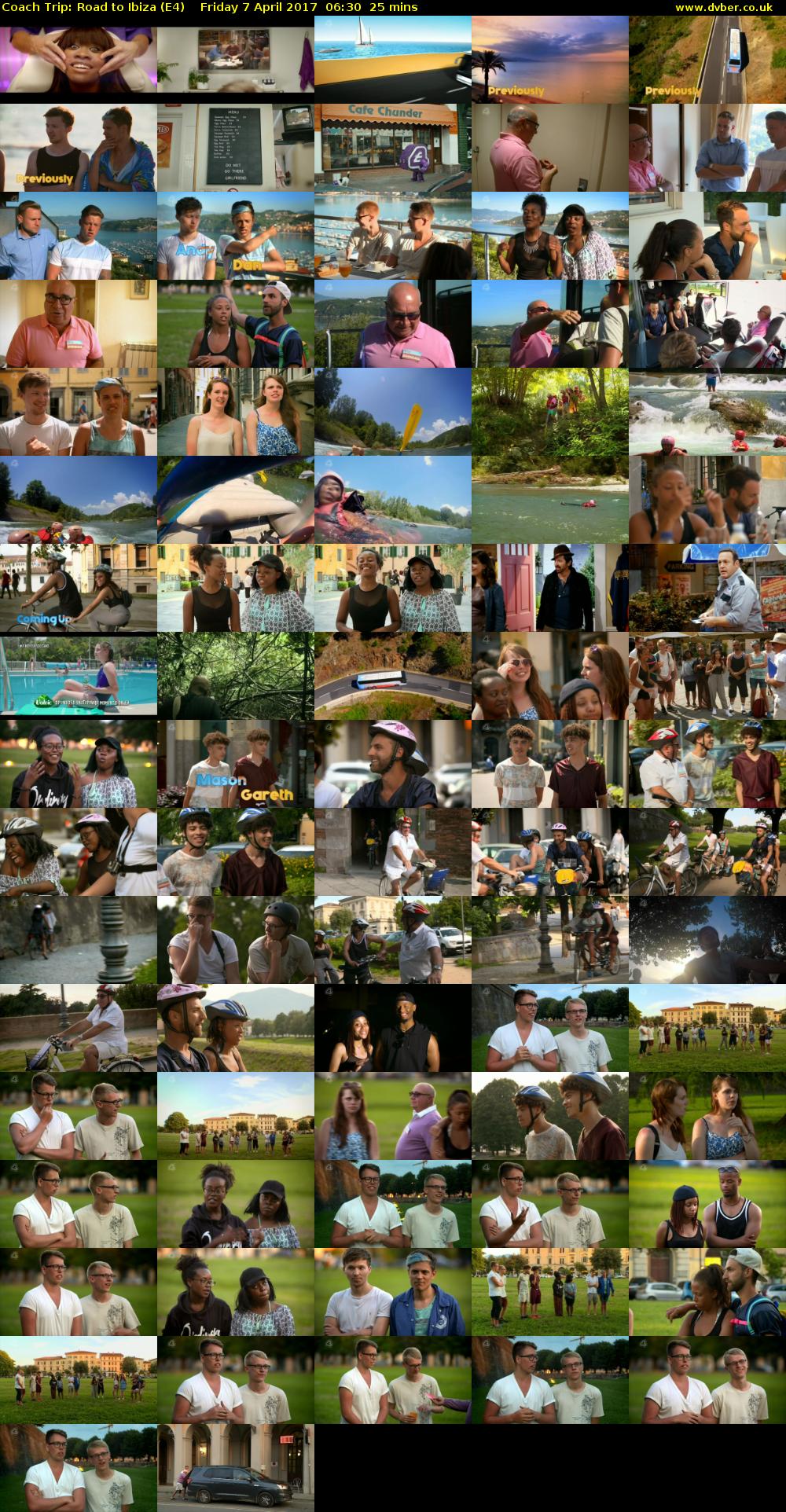 Coach Trip: Road to Ibiza (E4) Friday 7 April 2017 06:30 - 06:55