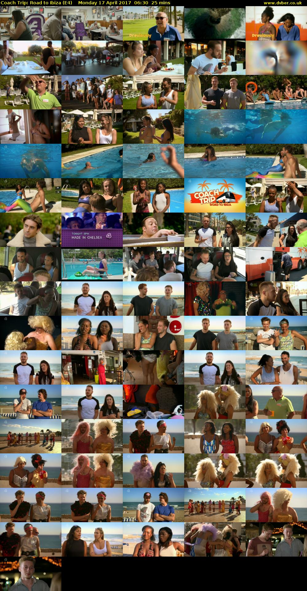 Coach Trip: Road to Ibiza (E4) Monday 17 April 2017 06:30 - 06:55