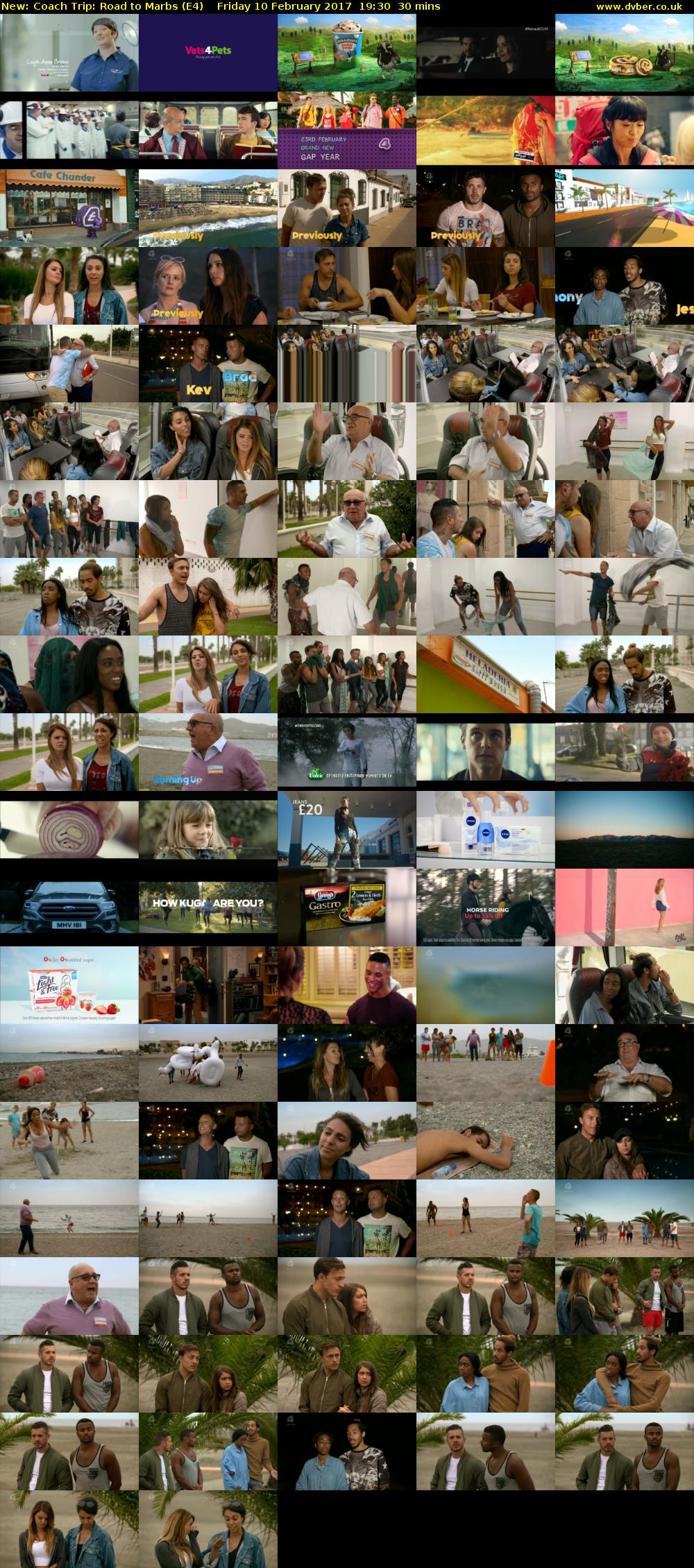 Coach Trip: Road to Marbs (E4) Friday 10 February 2017 19:30 - 20:00