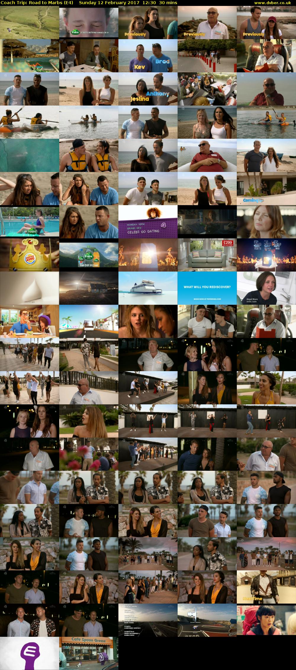 Coach Trip: Road to Marbs (E4) Sunday 12 February 2017 12:30 - 13:00