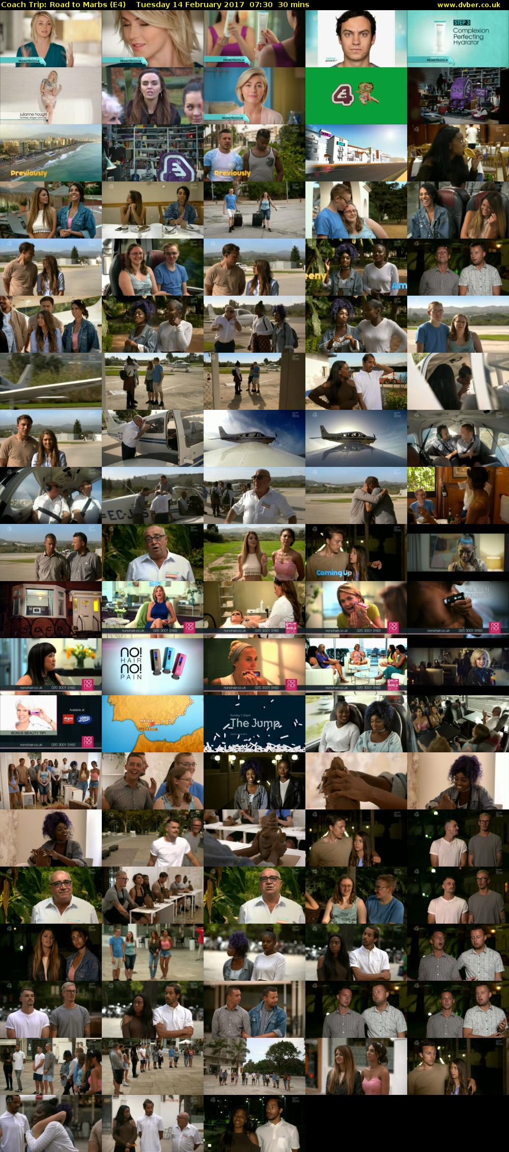 Coach Trip: Road to Marbs (E4) Tuesday 14 February 2017 07:30 - 08:00
