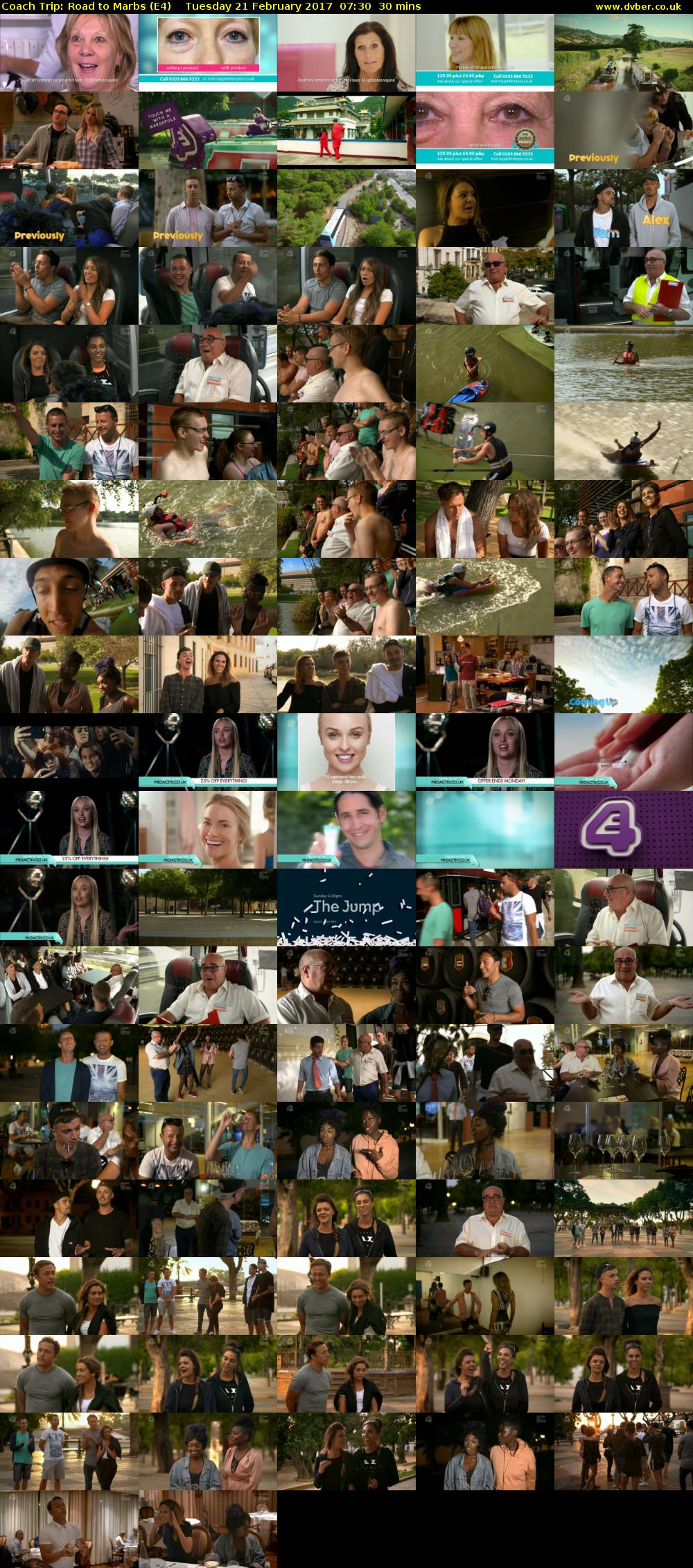 Coach Trip: Road to Marbs (E4) Tuesday 21 February 2017 07:30 - 08:00