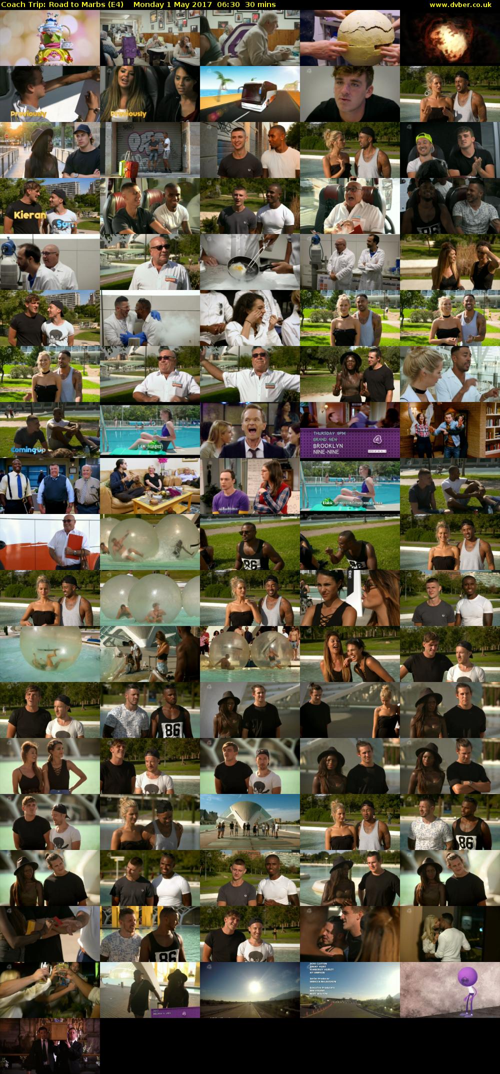 Coach Trip: Road to Marbs (E4) Monday 1 May 2017 06:30 - 07:00