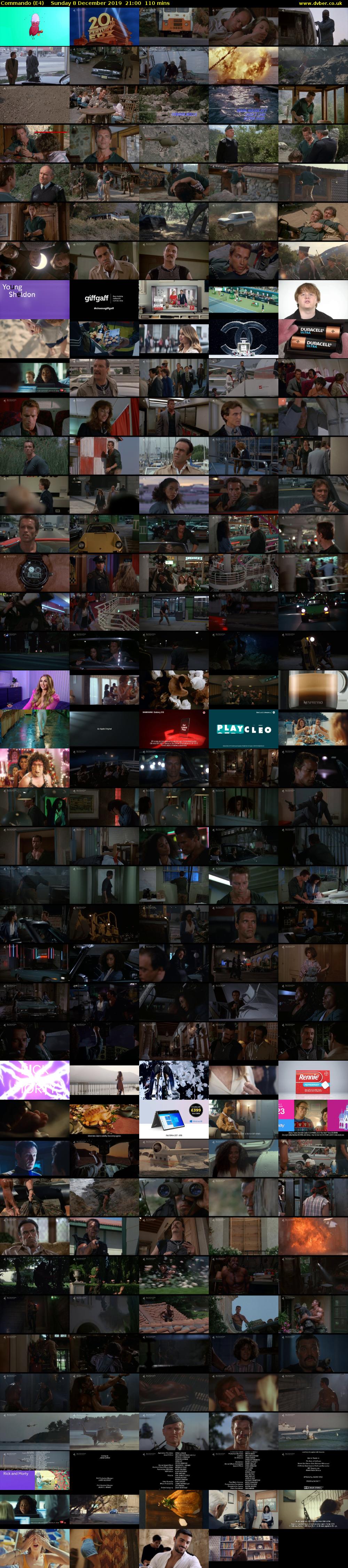 Commando (E4) Sunday 8 December 2019 21:00 - 22:50