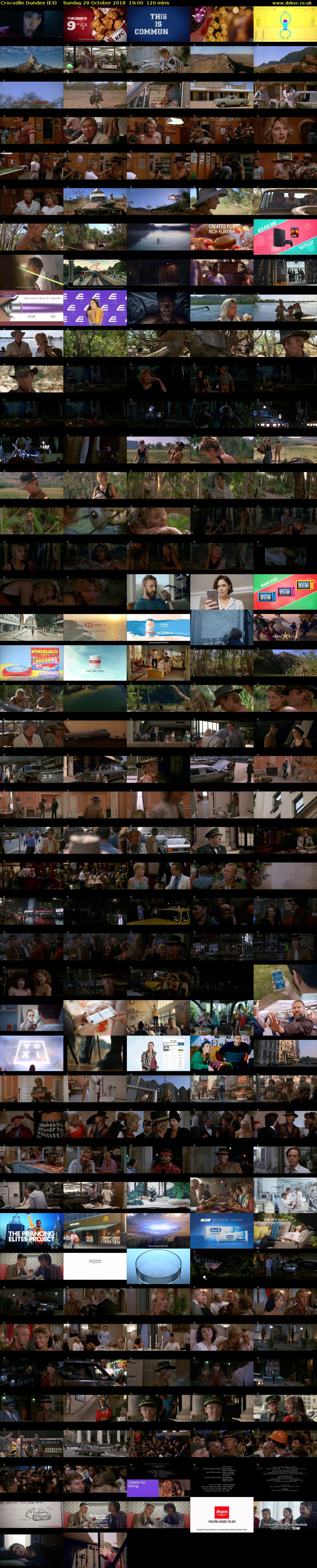 Crocodile Dundee (E4) Sunday 28 October 2018 19:00 - 21:00