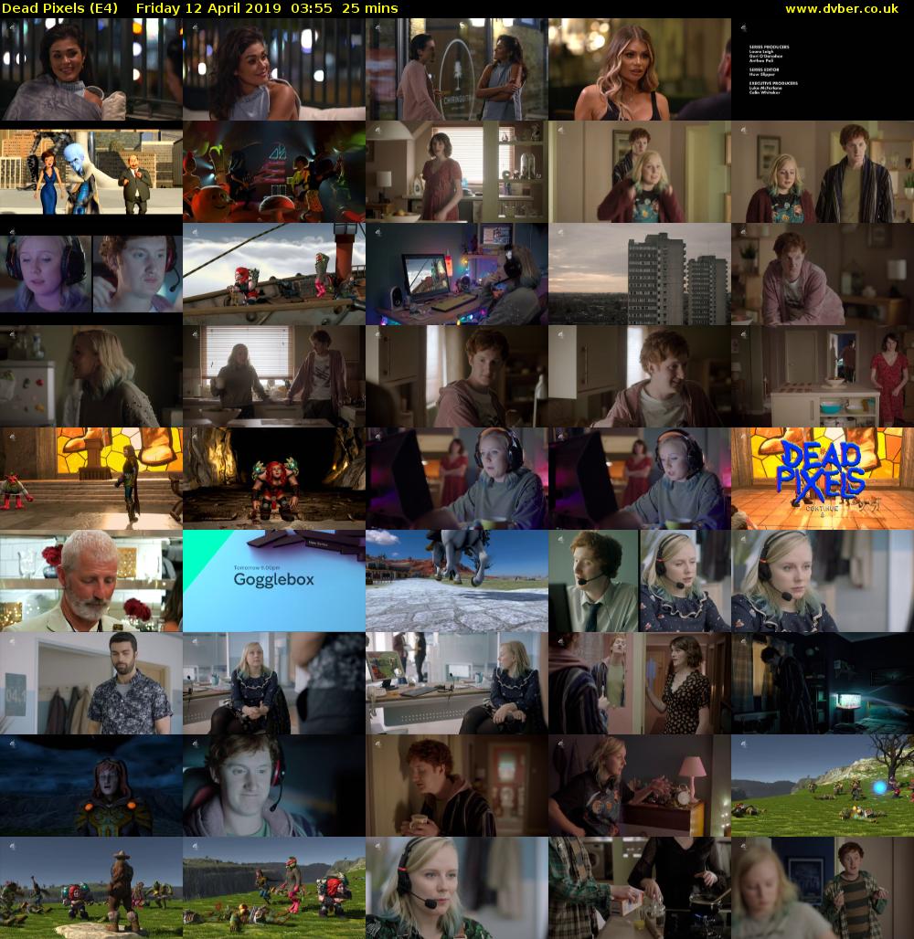 Dead Pixels (E4) Friday 12 April 2019 03:55 - 04:20