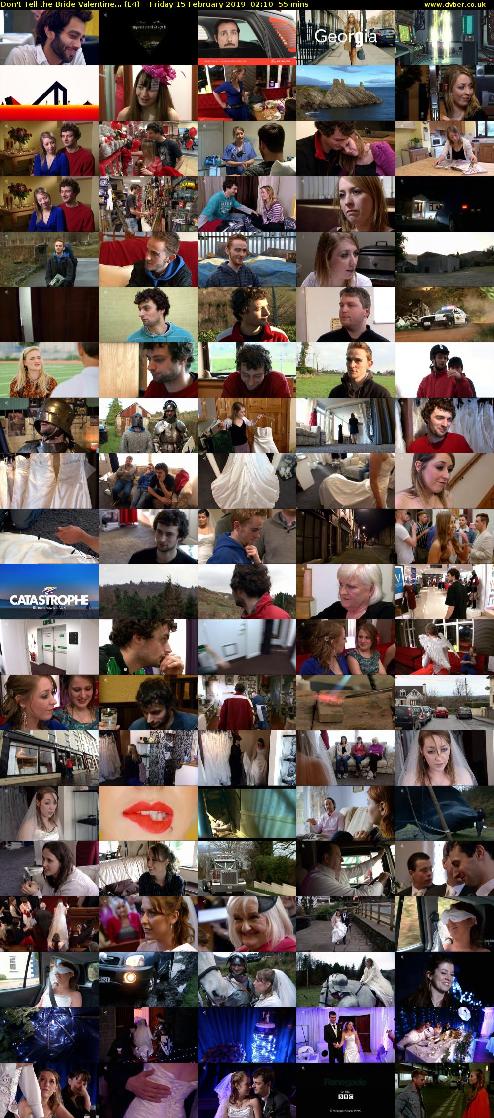 Don't Tell the Bride Valentine... (E4) Friday 15 February 2019 02:10 - 03:05