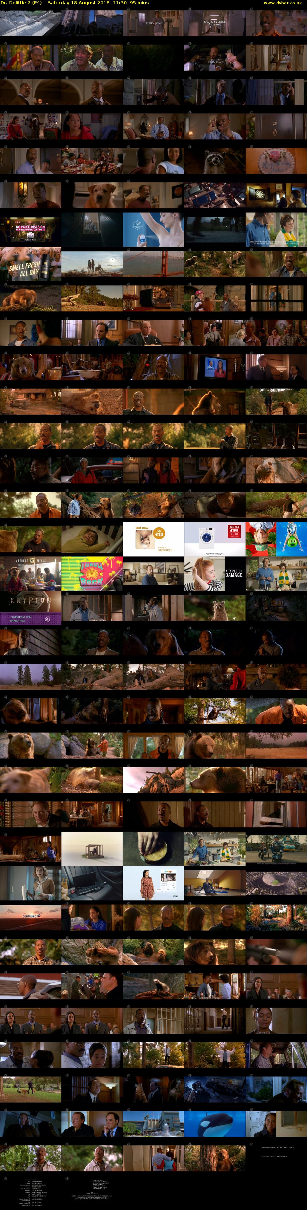 Dr. Dolittle 2 (E4) Saturday 18 August 2018 11:30 - 13:05