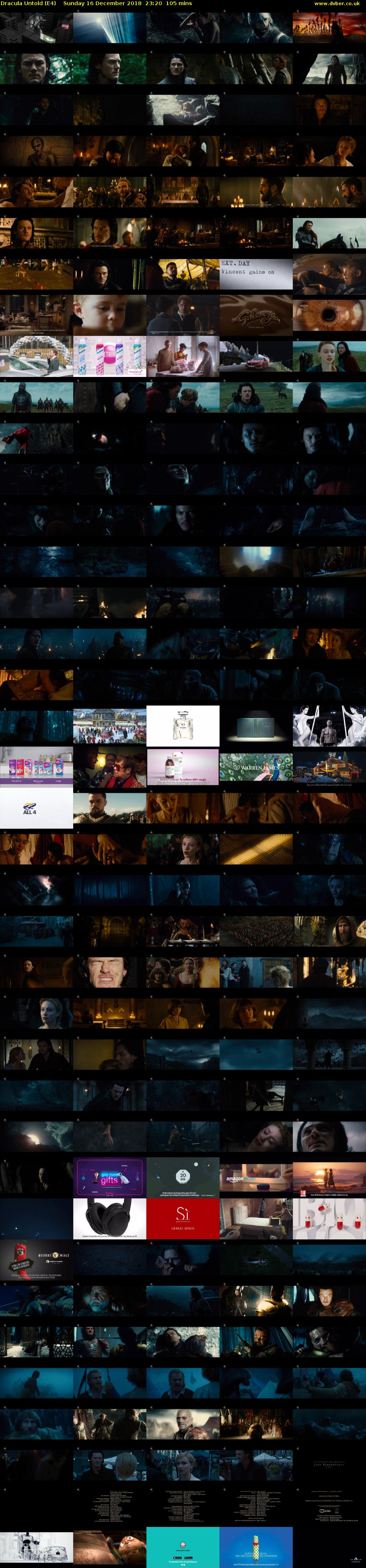 Dracula Untold (E4) Sunday 16 December 2018 23:20 - 01:05