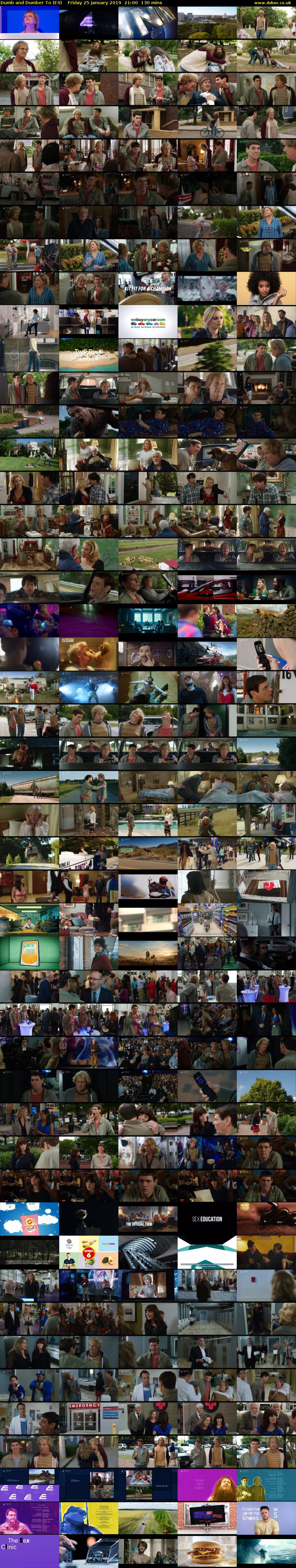 Dumb and Dumber To (E4) Friday 25 January 2019 21:00 - 23:10