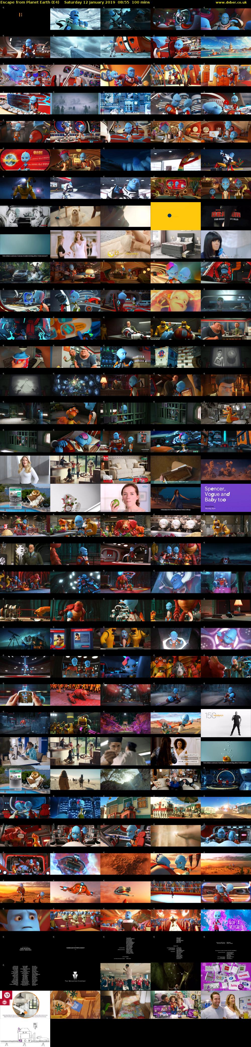 Escape from Planet Earth (E4) Saturday 12 January 2019 08:55 - 10:35