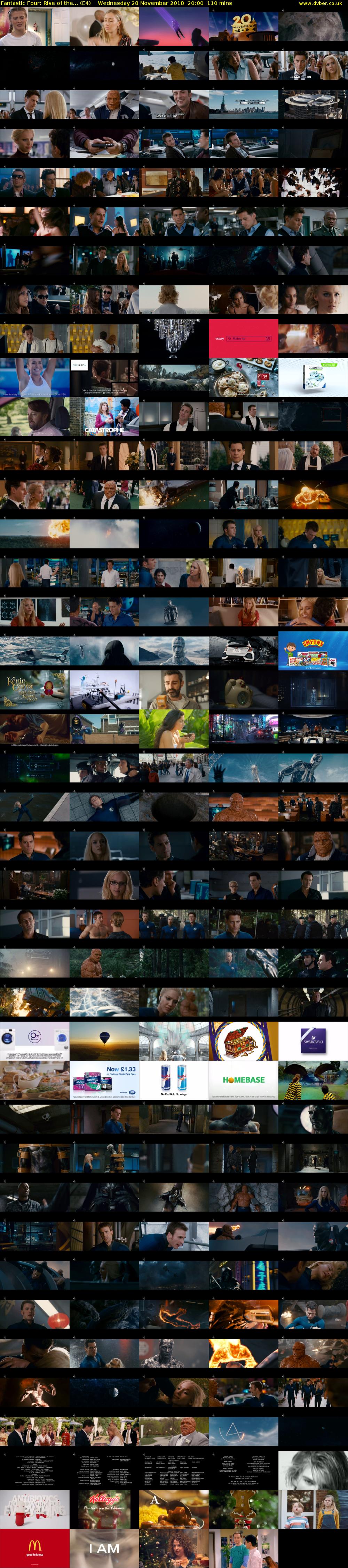 Fantastic Four: Rise of the... (E4) Wednesday 28 November 2018 20:00 - 21:50