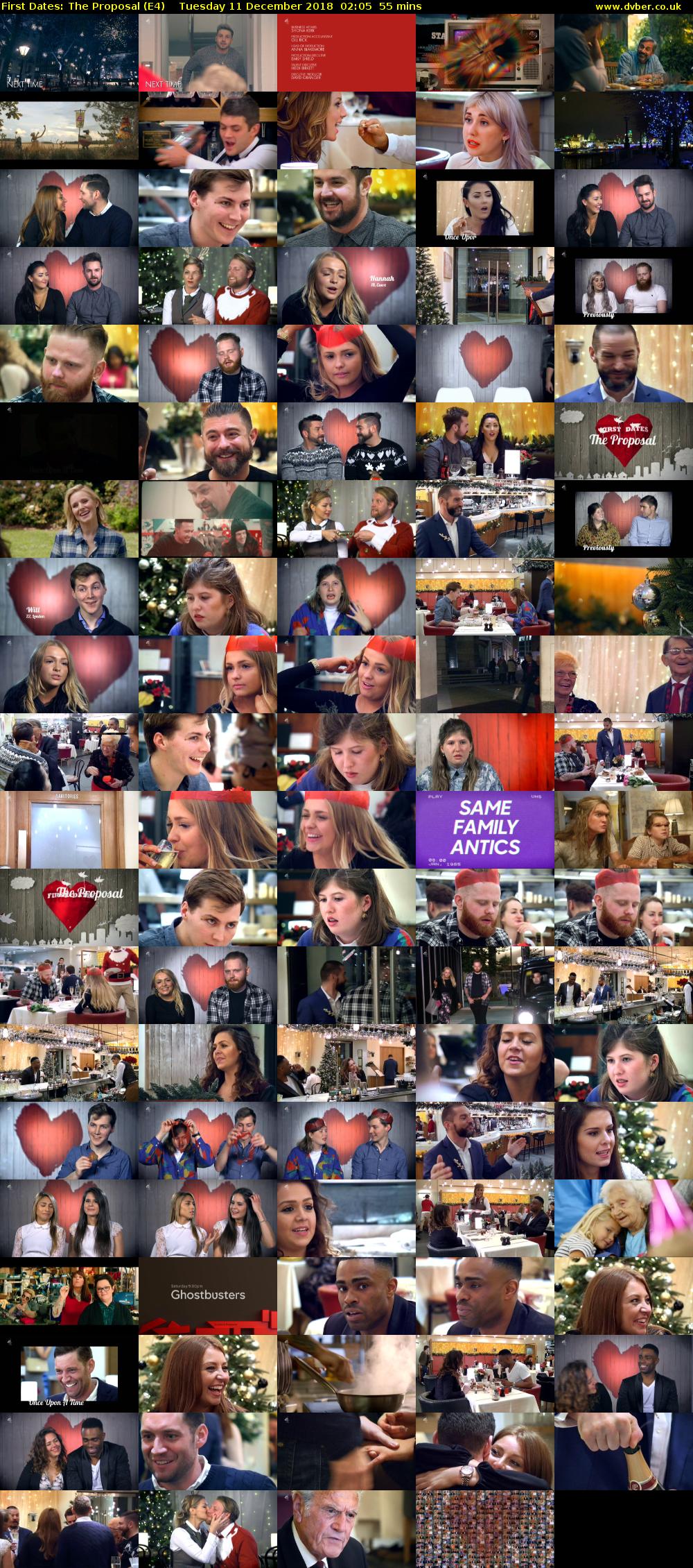 First Dates: The Proposal (E4) Tuesday 11 December 2018 02:05 - 03:00