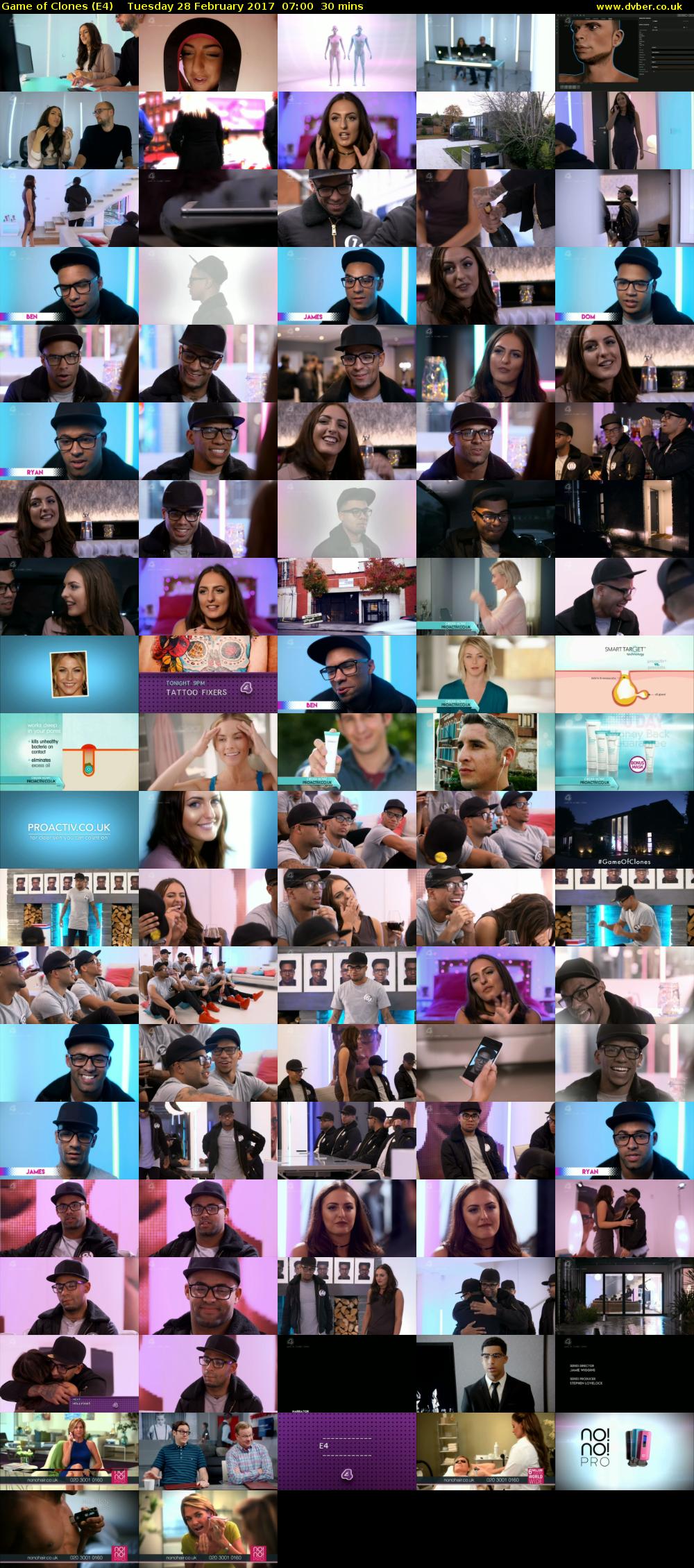 Game of Clones (E4) Tuesday 28 February 2017 07:00 - 07:30