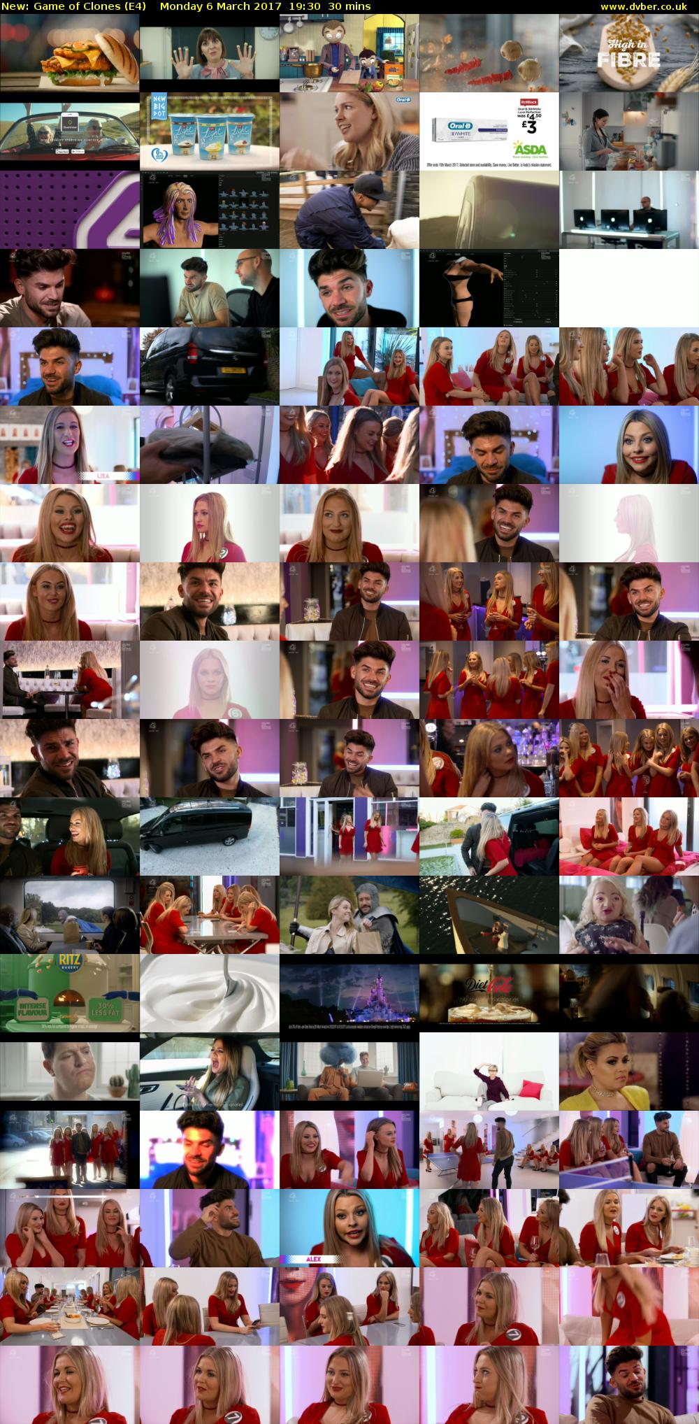 Game of Clones (E4) Monday 6 March 2017 19:30 - 20:00
