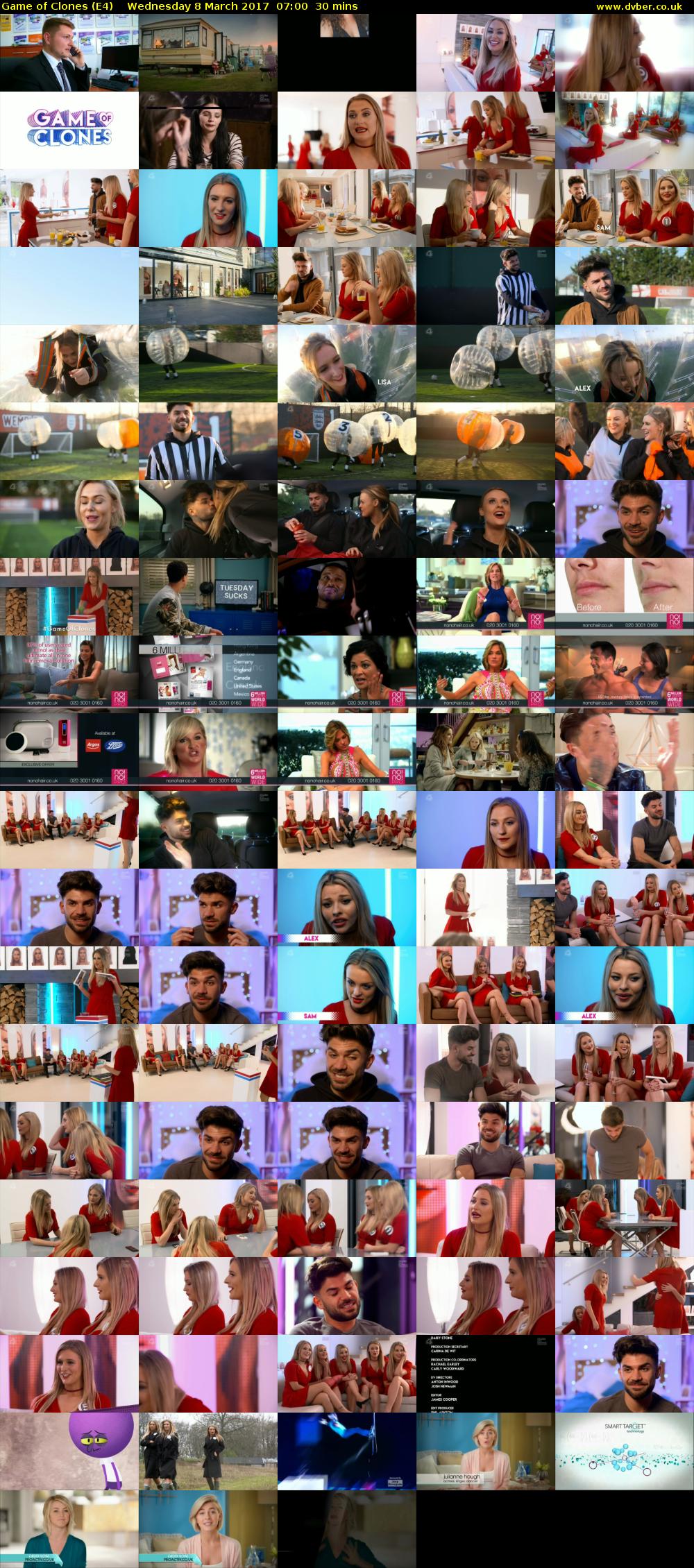 Game of Clones (E4) Wednesday 8 March 2017 07:00 - 07:30
