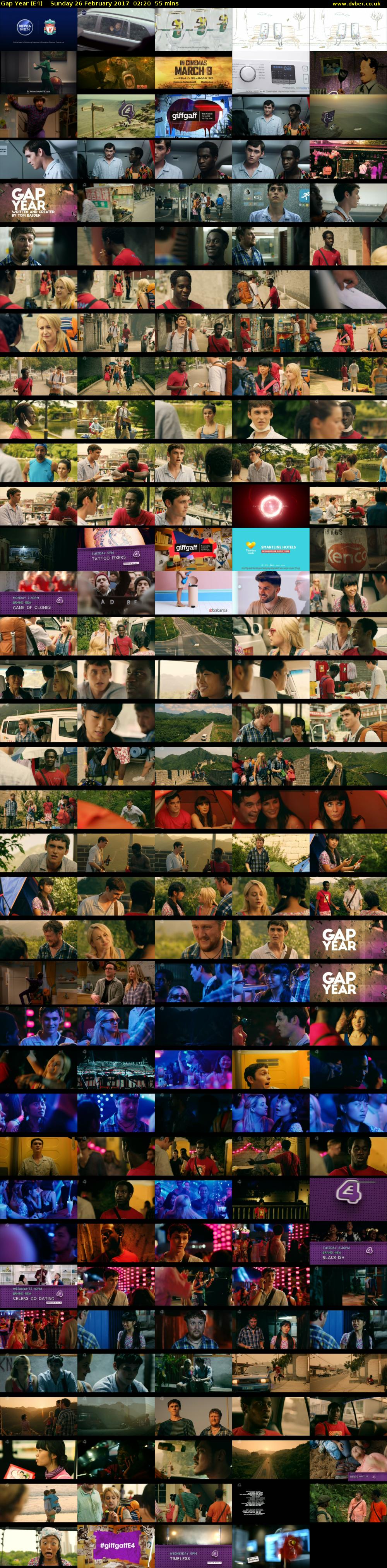 Gap Year (E4) Sunday 26 February 2017 02:20 - 03:15