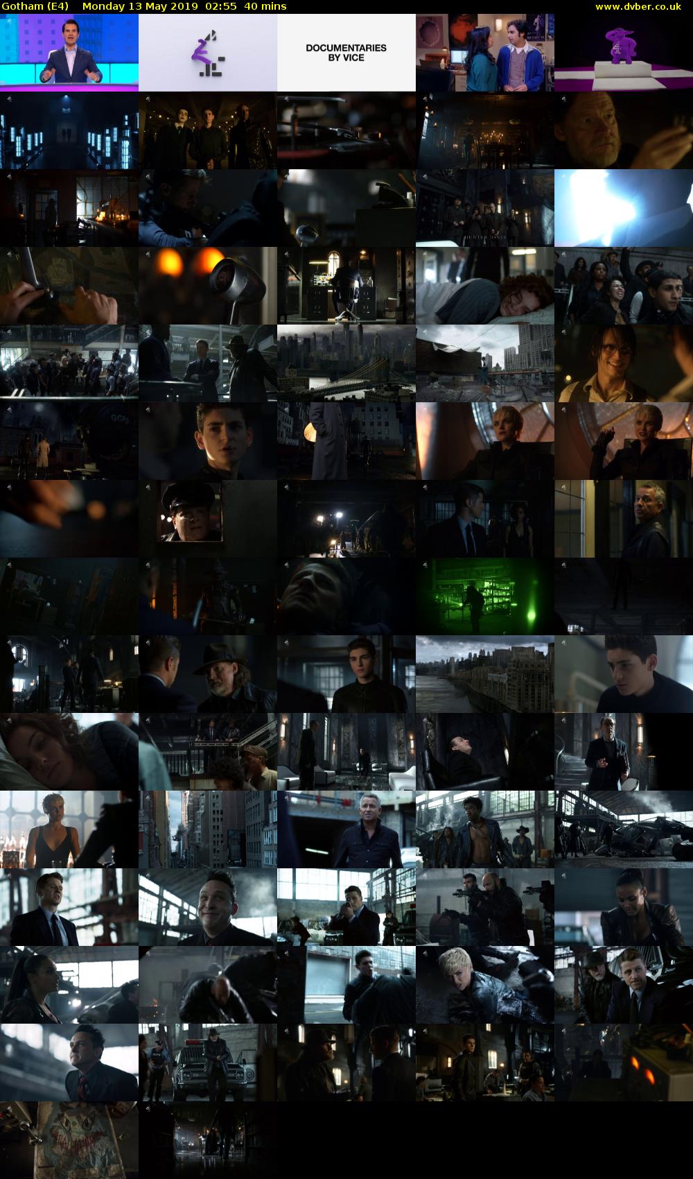Gotham (E4) Monday 13 May 2019 02:55 - 03:35