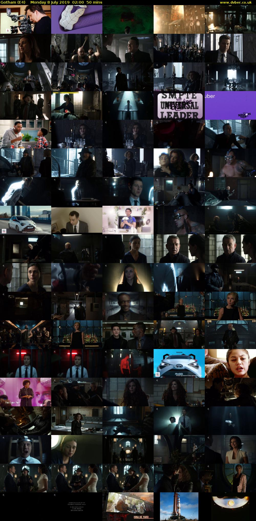 Gotham (E4) Monday 8 July 2019 02:00 - 02:50