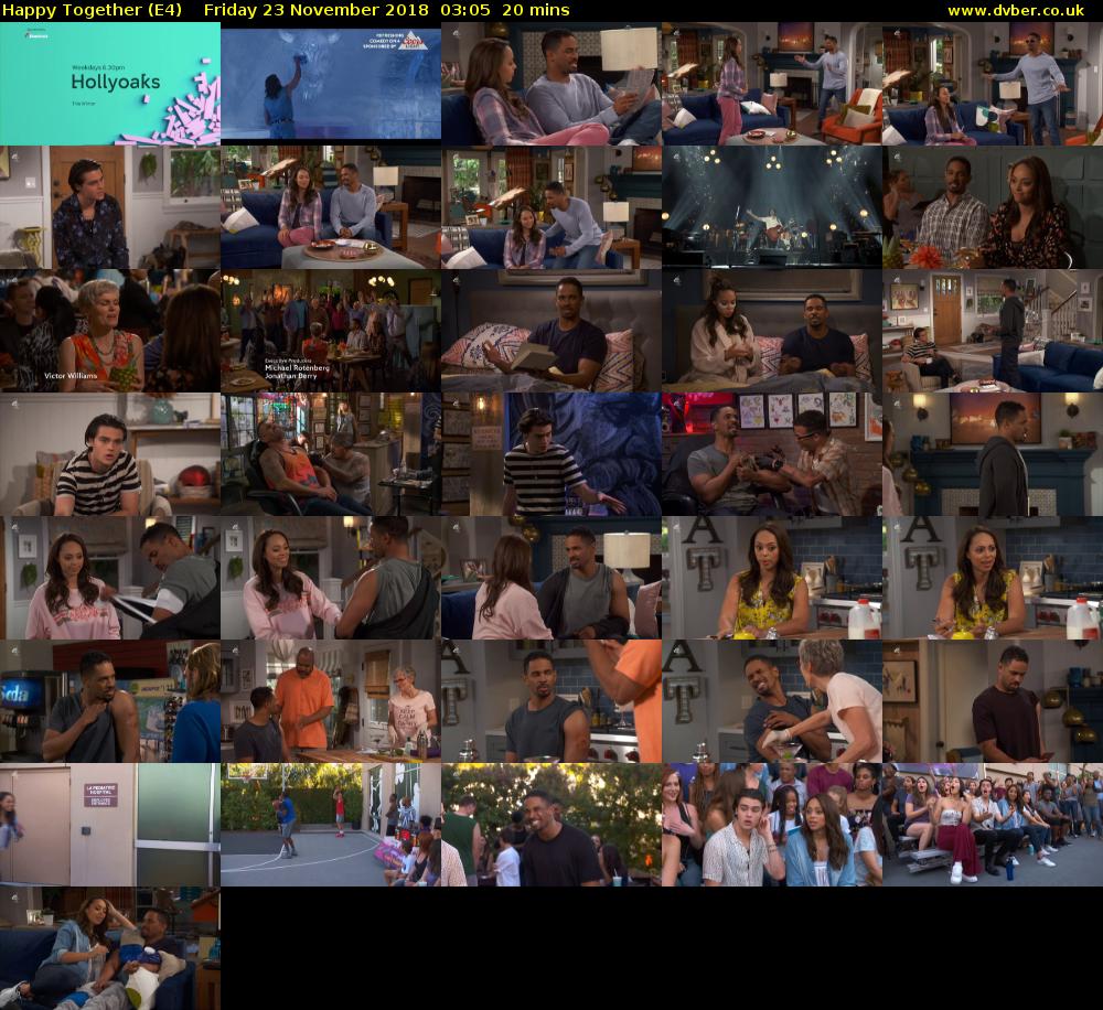 Happy Together (E4) Friday 23 November 2018 03:05 - 03:25