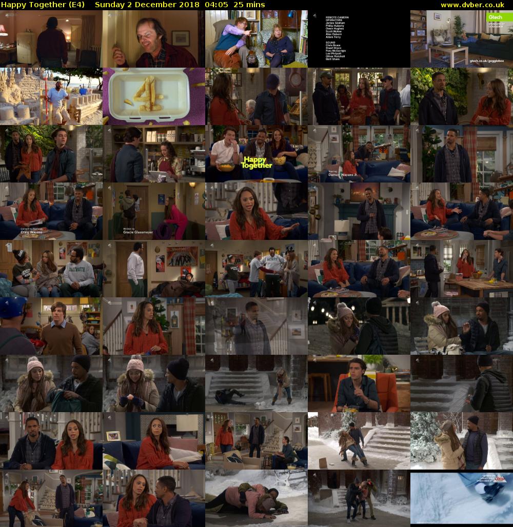 Happy Together (E4) Sunday 2 December 2018 04:05 - 04:30