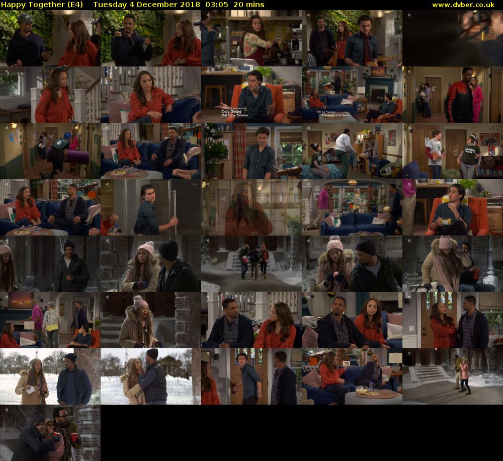 Happy Together (E4) Tuesday 4 December 2018 03:05 - 03:25