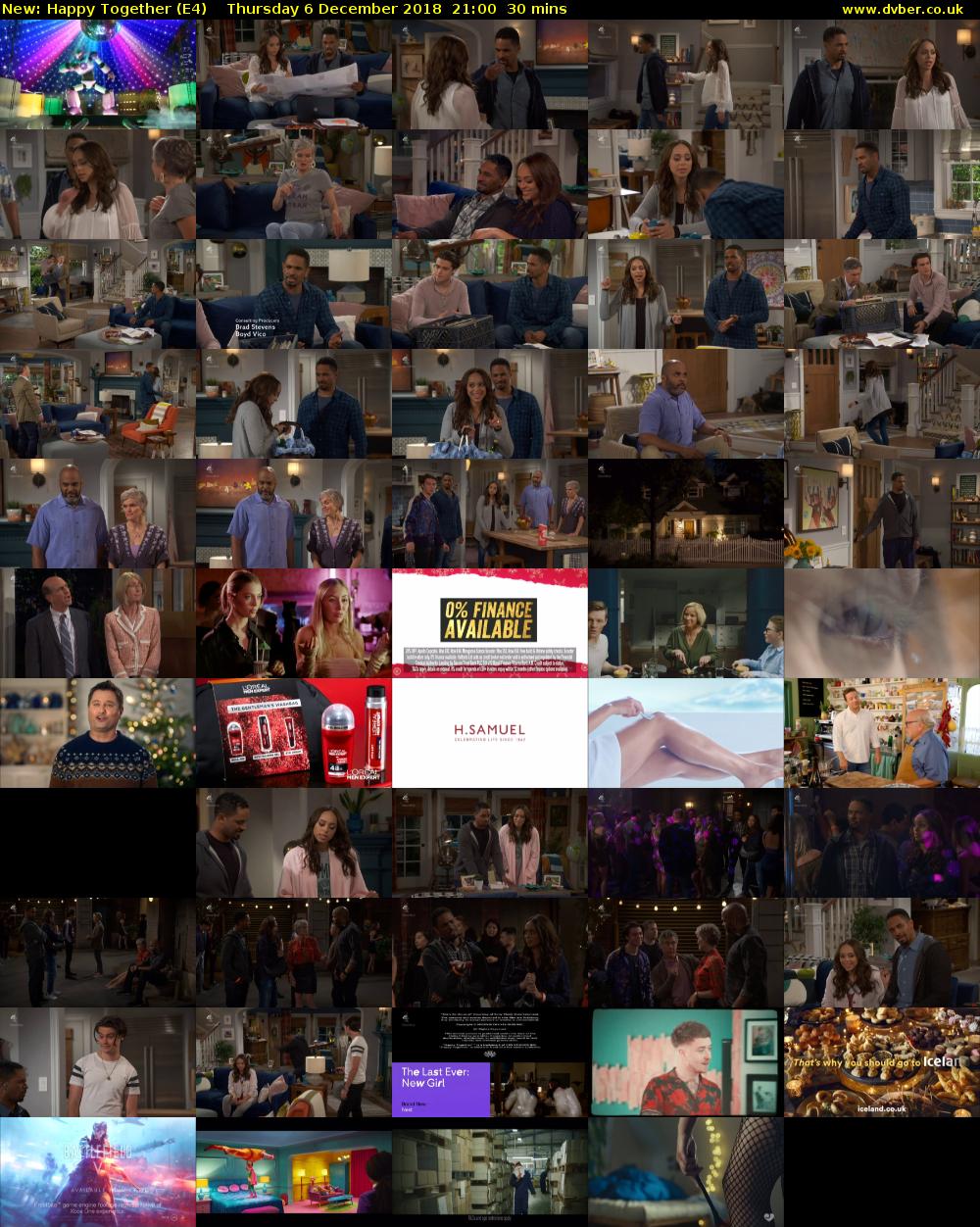 Happy Together (E4) Thursday 6 December 2018 21:00 - 21:30