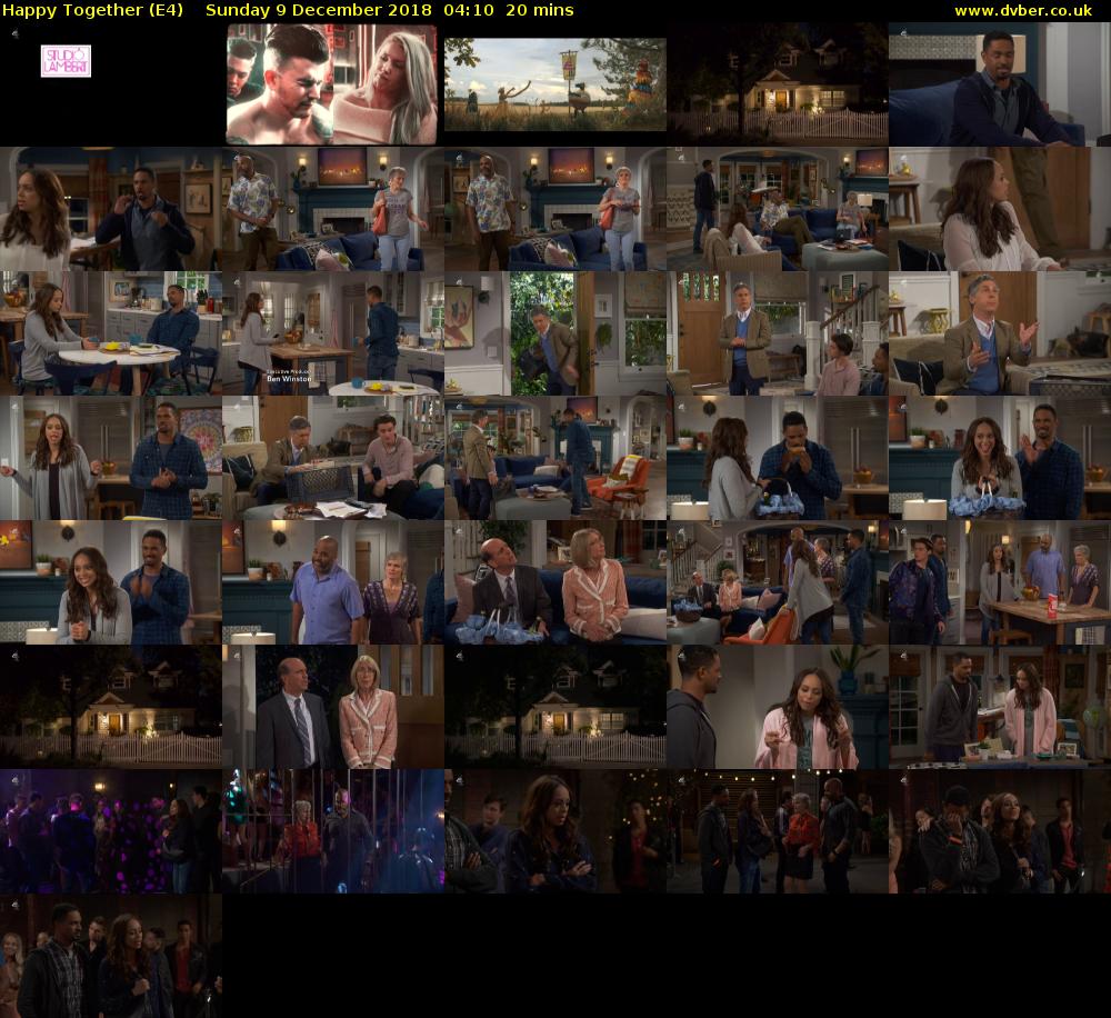 Happy Together (E4) Sunday 9 December 2018 04:10 - 04:30