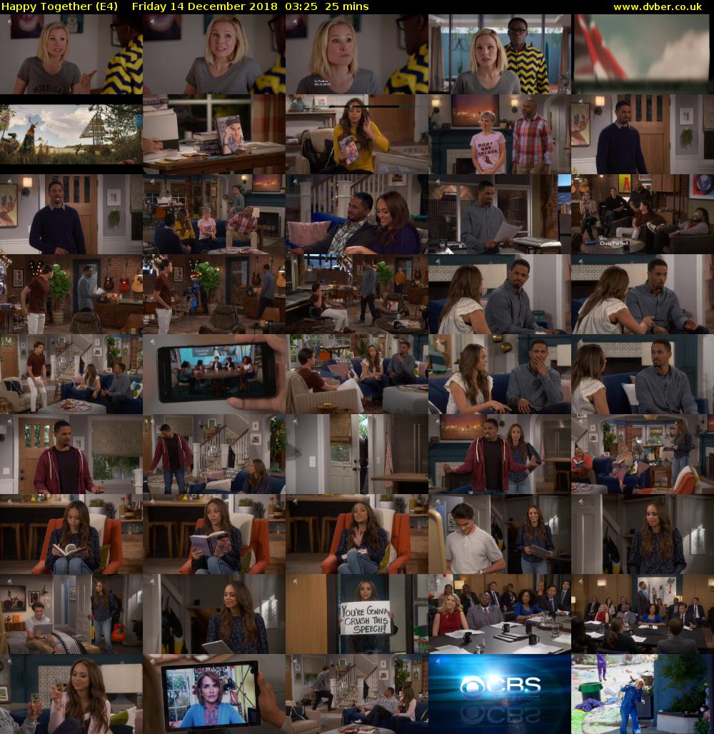 Happy Together (E4) Friday 14 December 2018 03:25 - 03:50