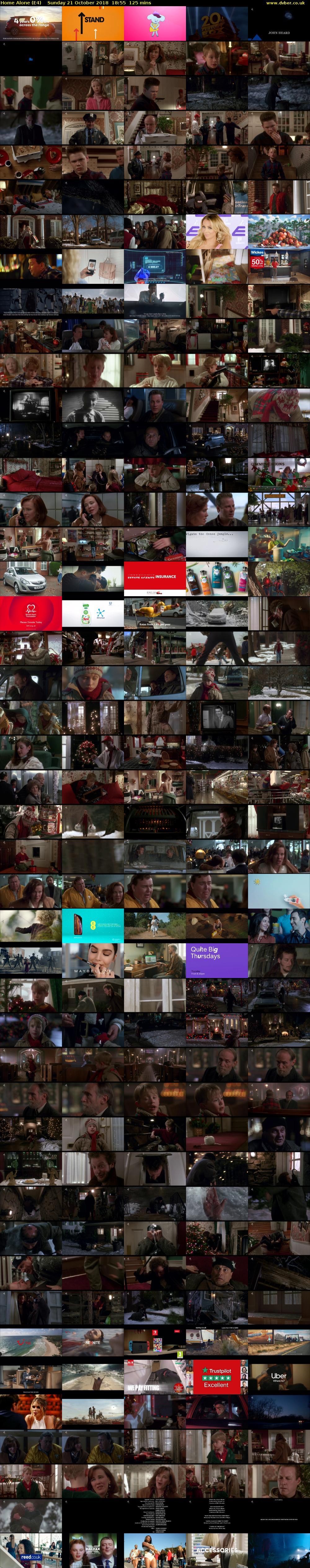 Home Alone (E4) Sunday 21 October 2018 18:55 - 21:00
