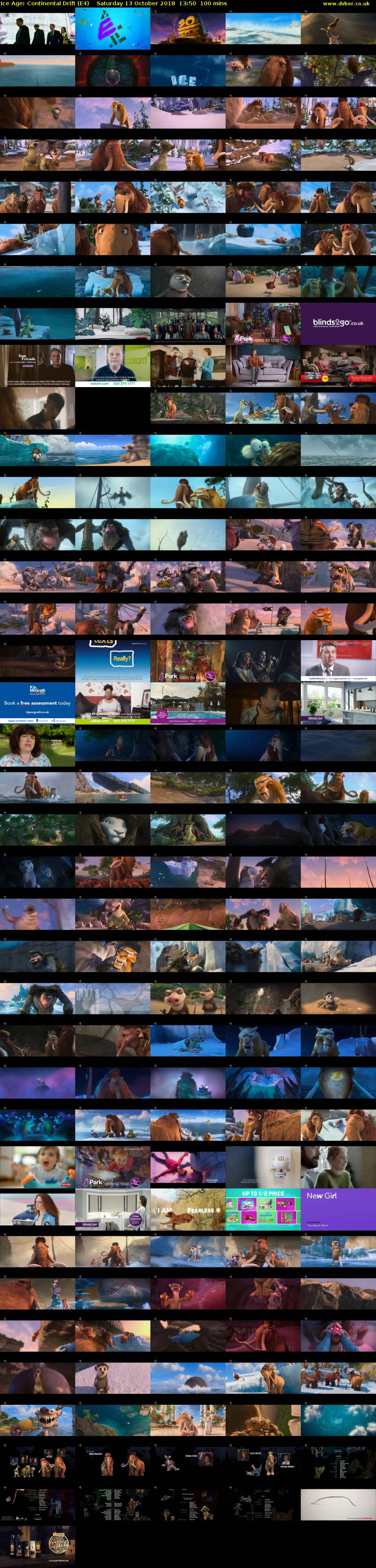 Ice Age: Continental Drift (E4) Saturday 13 October 2018 13:50 - 15:30