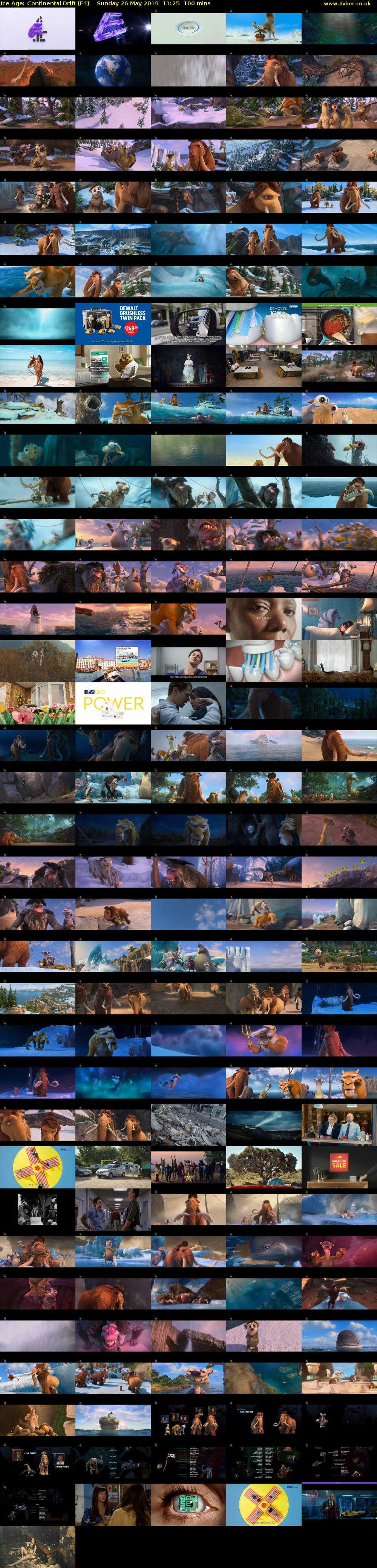 Ice Age: Continental Drift (E4) Sunday 26 May 2019 11:25 - 13:05