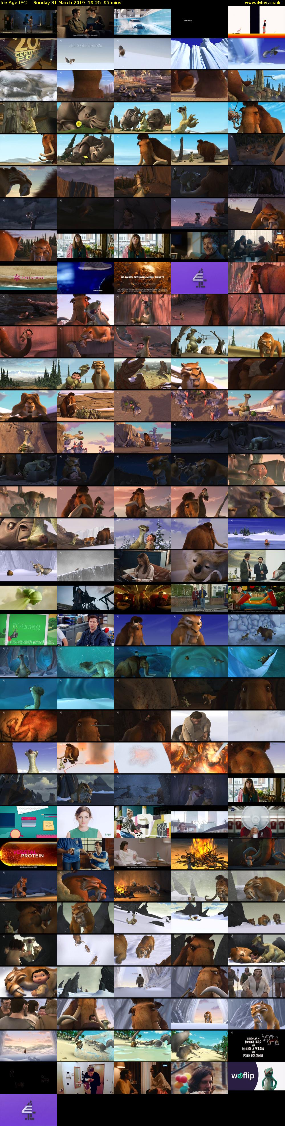 Ice Age (E4) Sunday 31 March 2019 19:25 - 21:00