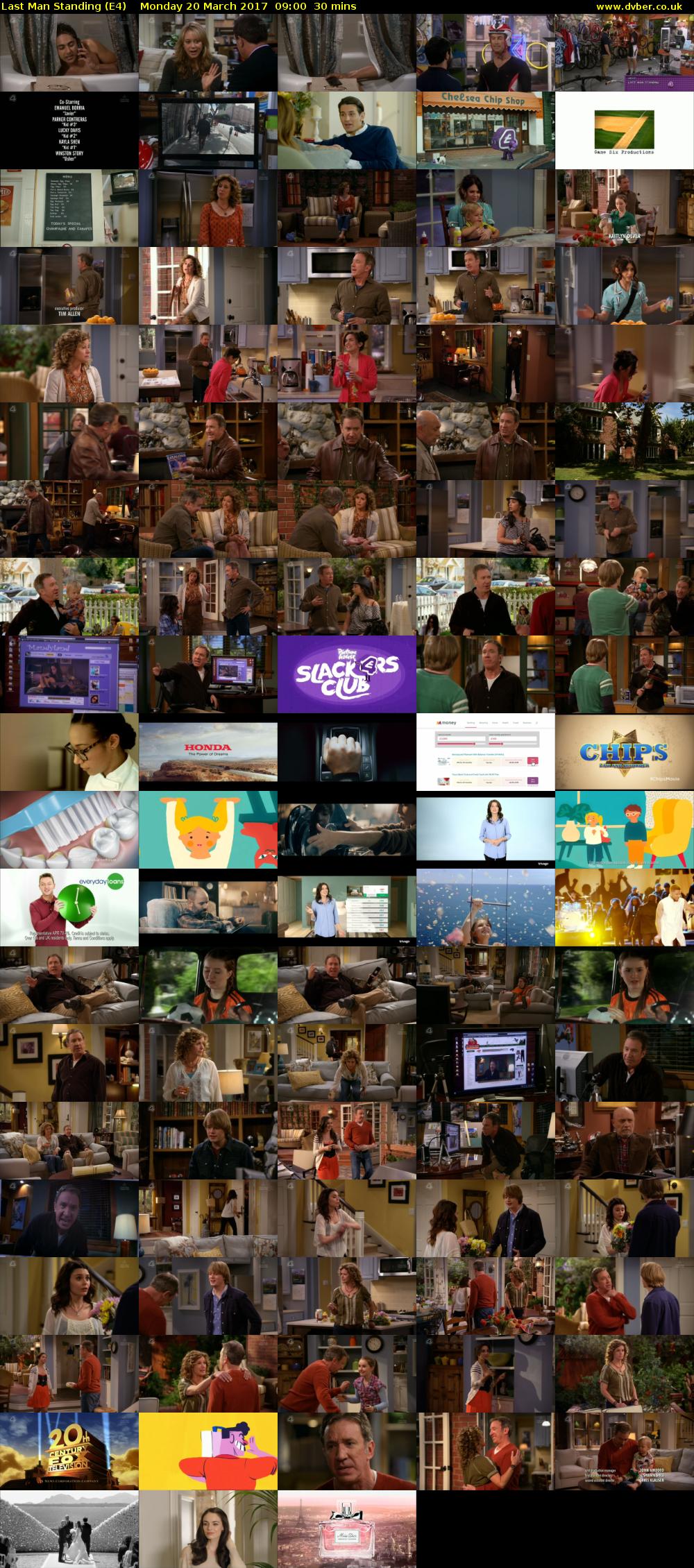 Last Man Standing (E4) Monday 20 March 2017 09:00 - 09:30