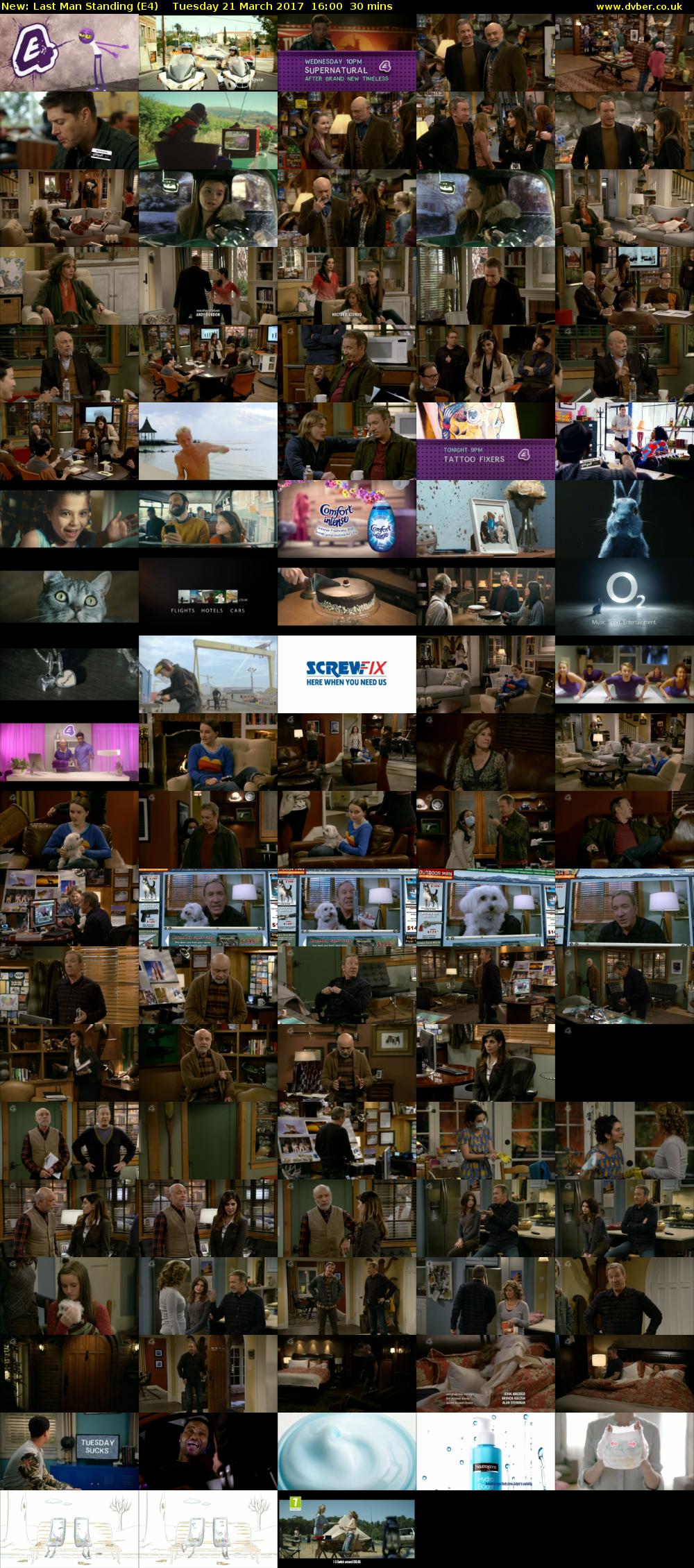 Last Man Standing (E4) Tuesday 21 March 2017 16:00 - 16:30