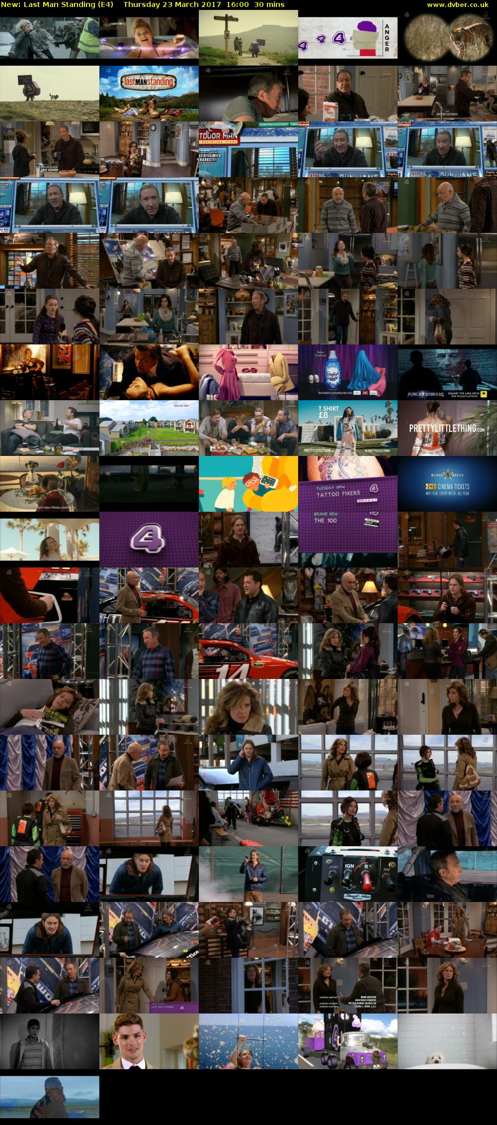 Last Man Standing (E4) Thursday 23 March 2017 16:00 - 16:30