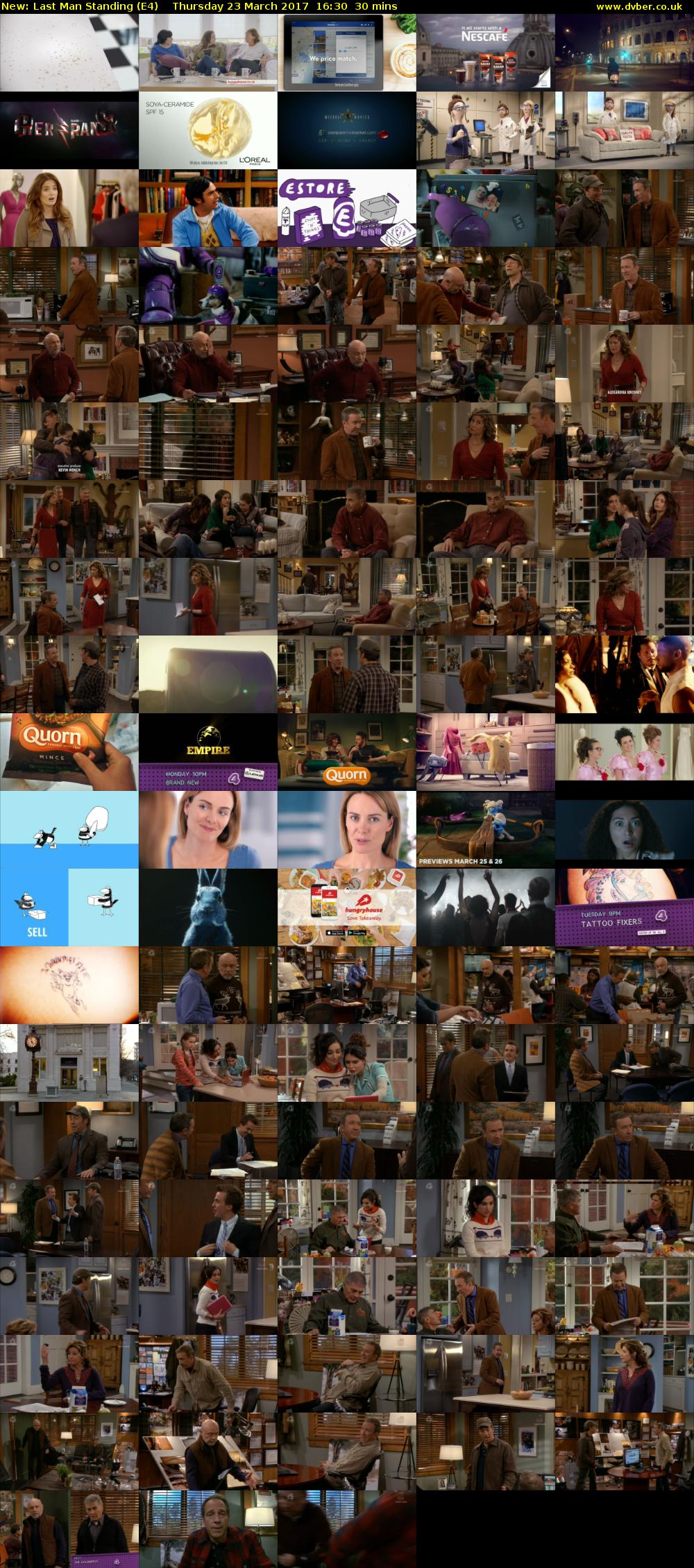 Last Man Standing (E4) Thursday 23 March 2017 16:30 - 17:00
