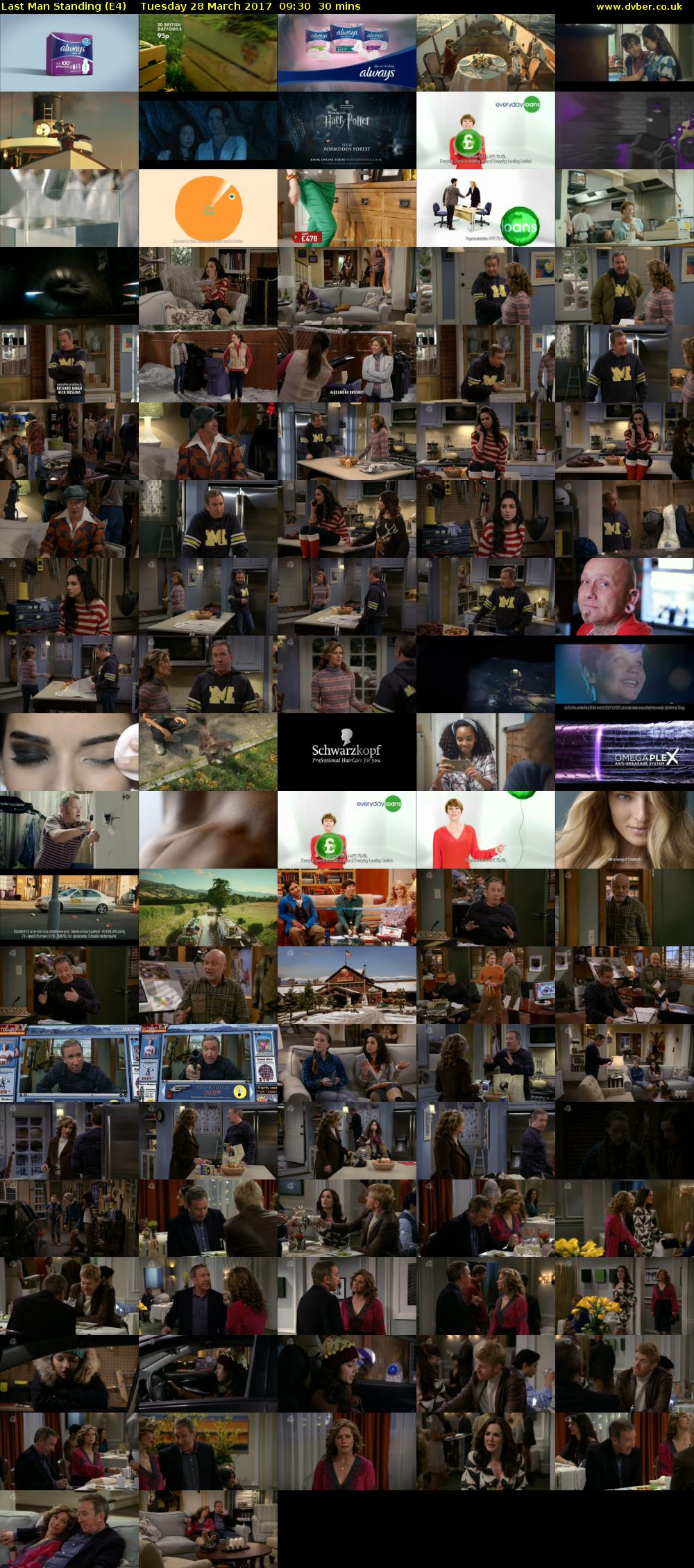 Last Man Standing (E4) Tuesday 28 March 2017 09:30 - 10:00
