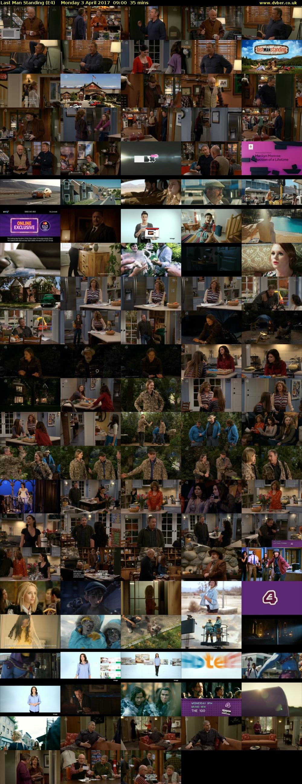 Last Man Standing (E4) Monday 3 April 2017 09:00 - 09:35